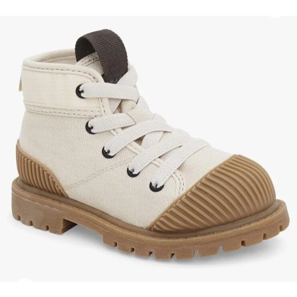 Carters Boys Kids Boot Size 7 Cisco Fashion Ivory